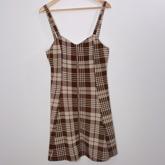 SHEIN Dress Women XL Brown Mini Summer Dress - Picture 3 of 6